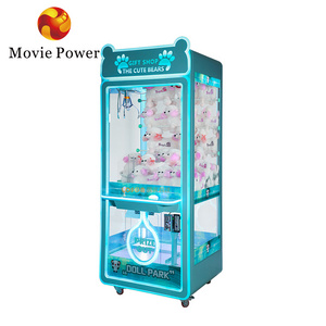 Cheap Arcade Prize Stacker Vending Game Plush Toy Doll Grabber Mini Claw Crane Machine