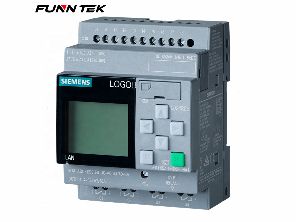 New & Original Programmable Controllers 8.3 12/24RCE host module 6ED1052-1MD08-0BA1 Siemens PLC LOGO Logic Module