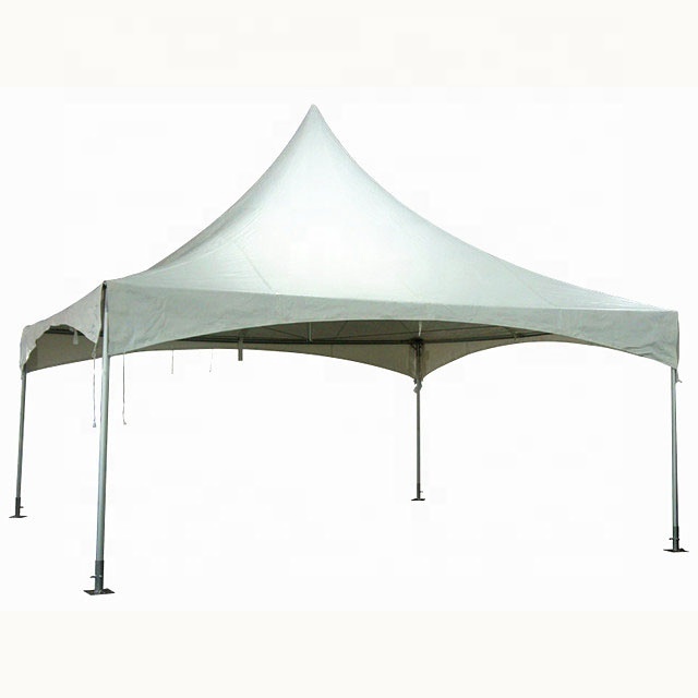 20x20 Inches Fire Resistance PVC Pagoda Tent and High Peak Tent without Sidewalls