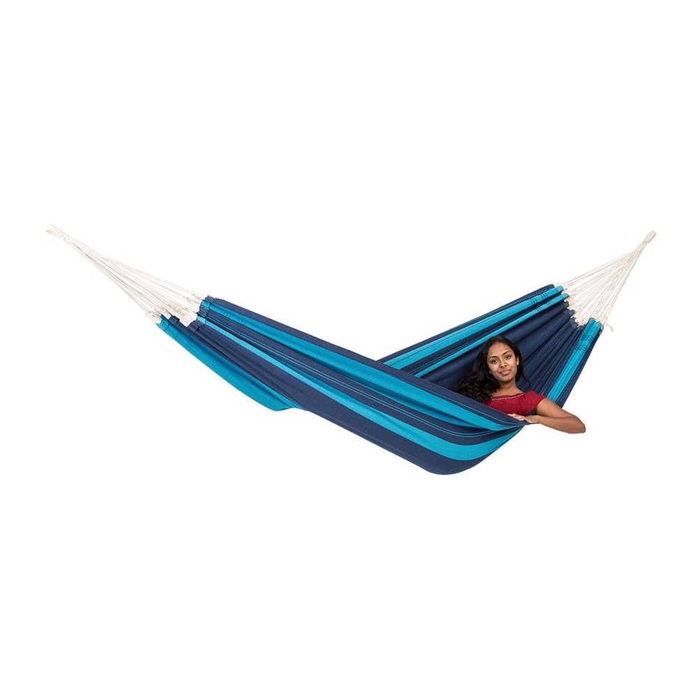 Outdoor Foldable Thicker Cotton Canvas Swing Bed Hammock with Custom Logo