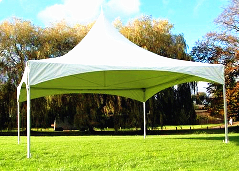 Outdoor High Peak Pagoda Tent Marquee Luxury Wedding Tent with Black out PVC Fabric Roof and Sidewalls