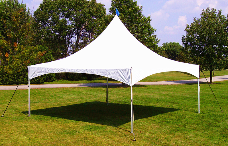 Outdoor High Peak Pagoda Tent Marquee Luxury Wedding Tent with Black out PVC Fabric Roof and Sidewalls