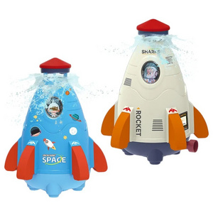 Summer playing toy launch water rocket outdoor sprinkler toy rocket launcher water toys for kids