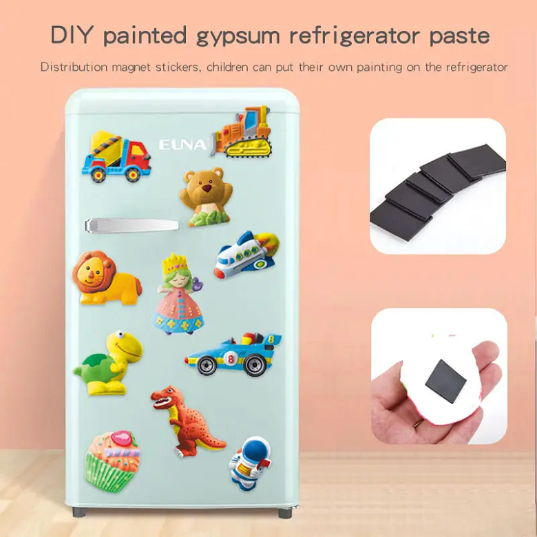 Educational kids DIY plaster paint set creative handmade graffiti arts craft toy drawing toys with tools