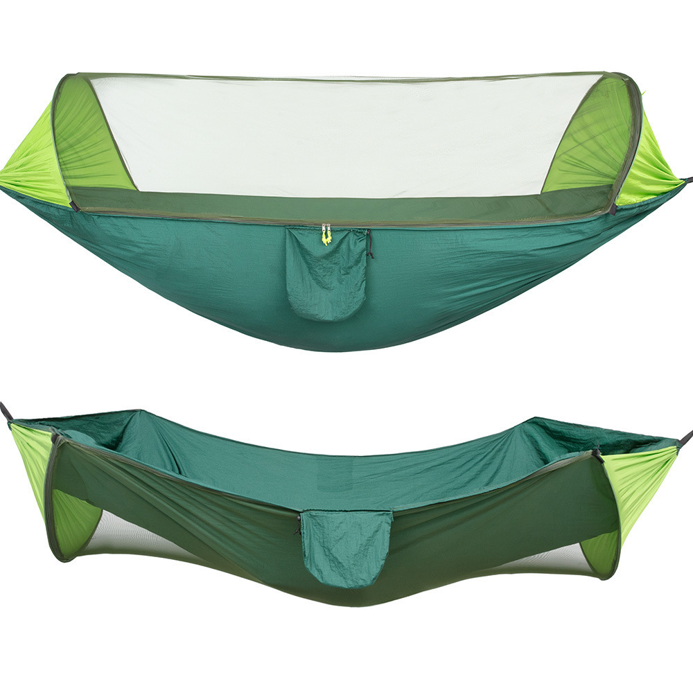 Lightweight Portable Outdoor Camping Hammock Tent With Mosquito Net For 2 Person