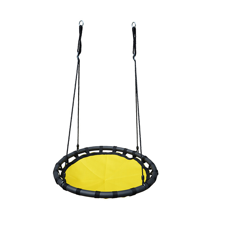 2023 Fully Assemble Saucer Spinning Outdoor Tree Round Rope Spider Web Swing