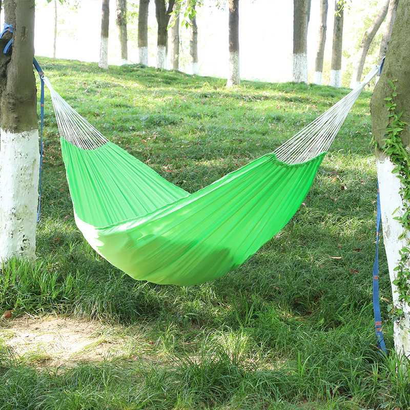 CR Vacation Outdoor Camping Hammock Quilted Fabric Hammock Leisure Indoor Furniture Hammock