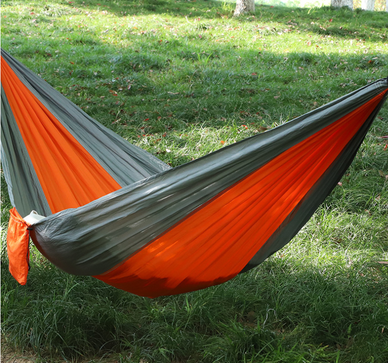 CR Easy Carry Outdoor Camping Hammock Double Quilted Hammock Leisure Indoor Furniture Hammock