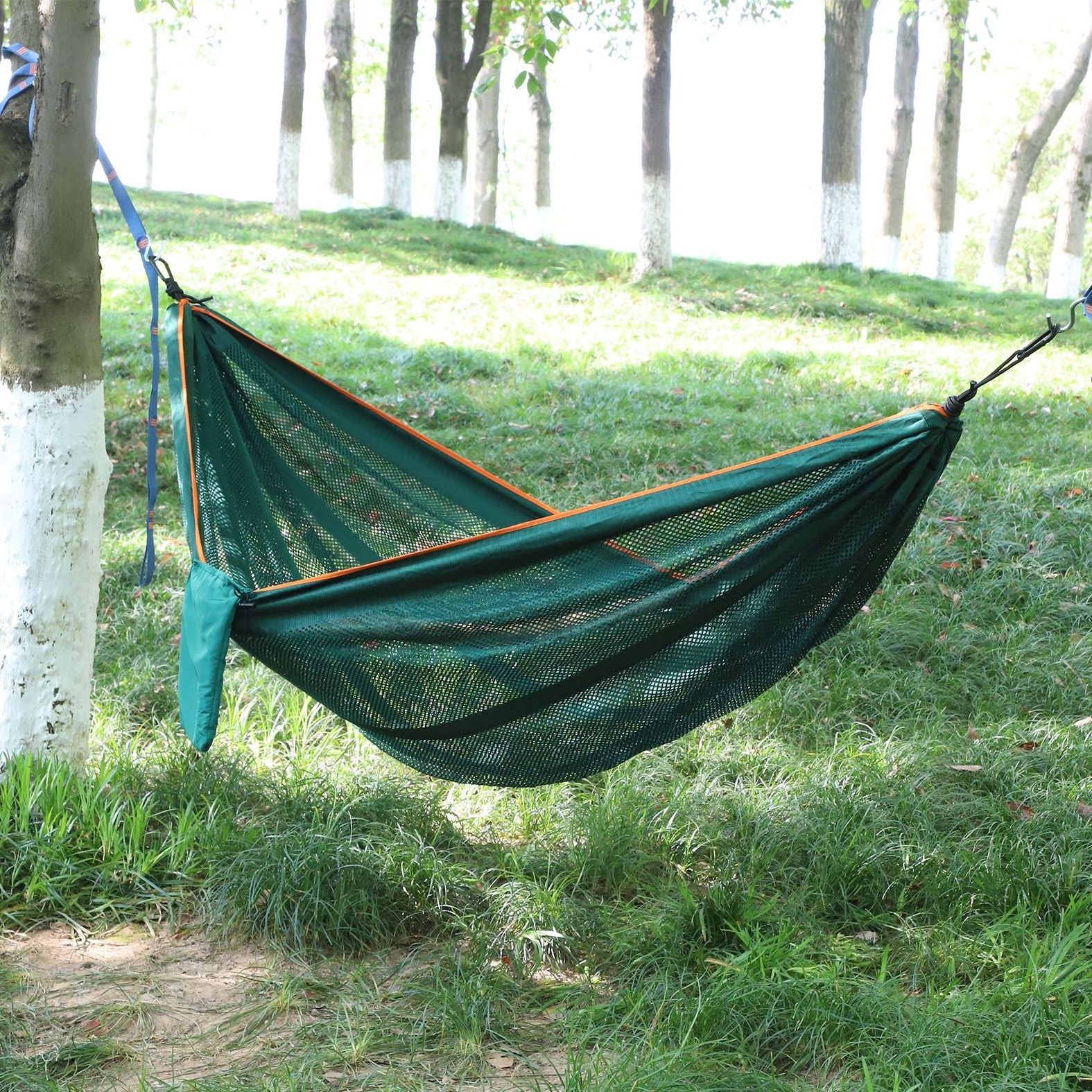 CR Vacation Outdoor Camping Hammock Double Quilted Hammock Leisure Indoor Furniture Hammock