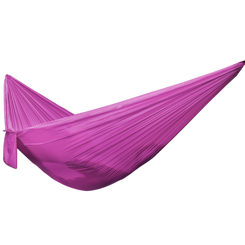 Hot Selling Outdoor Hammock Camping Hiking Gear Hanging Chair Single Nylon Leisure Swing Hammock