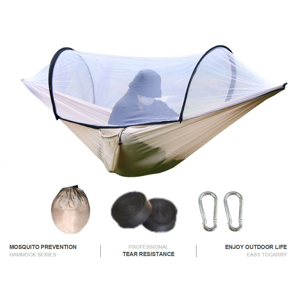 Wholesale Outdoor Hammock Family Camping Equipment White Mosquito Net