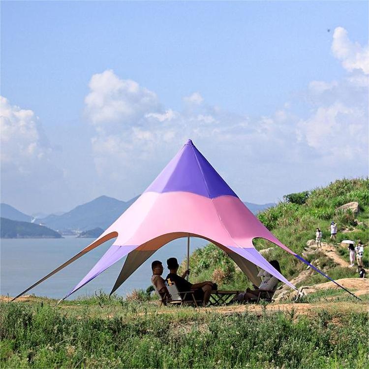 Outdoor Velarium Camping Tent Large Sunscreen Waterproof Picnic Portable Multi Colors Sunshade