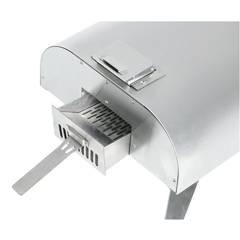 CR Outdoor Portable Mini High Quality Pellet Wood Fired Pizza Ovens In Stainless Steel Material