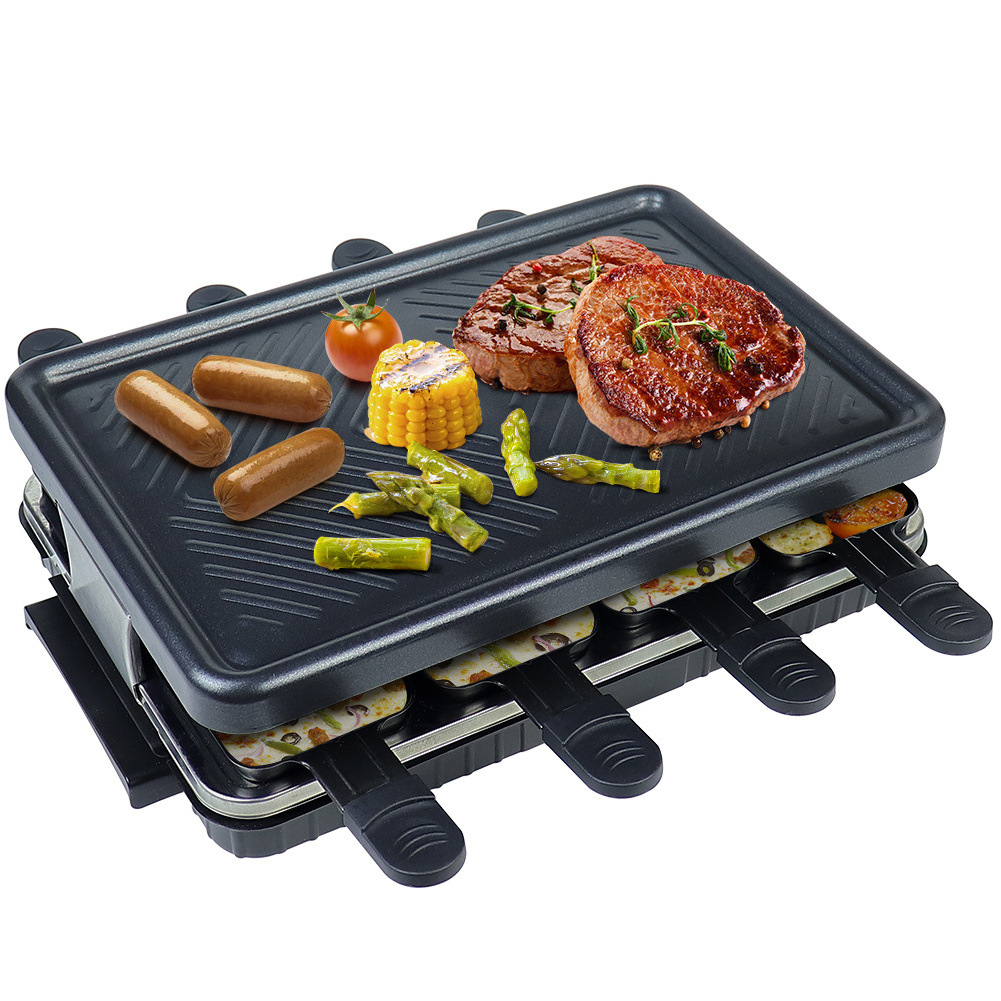 Wholesale yakitori Indoor Electrical Non-stick Coating Grill Easy Cleaning Portable Smokeless BBQ Grill