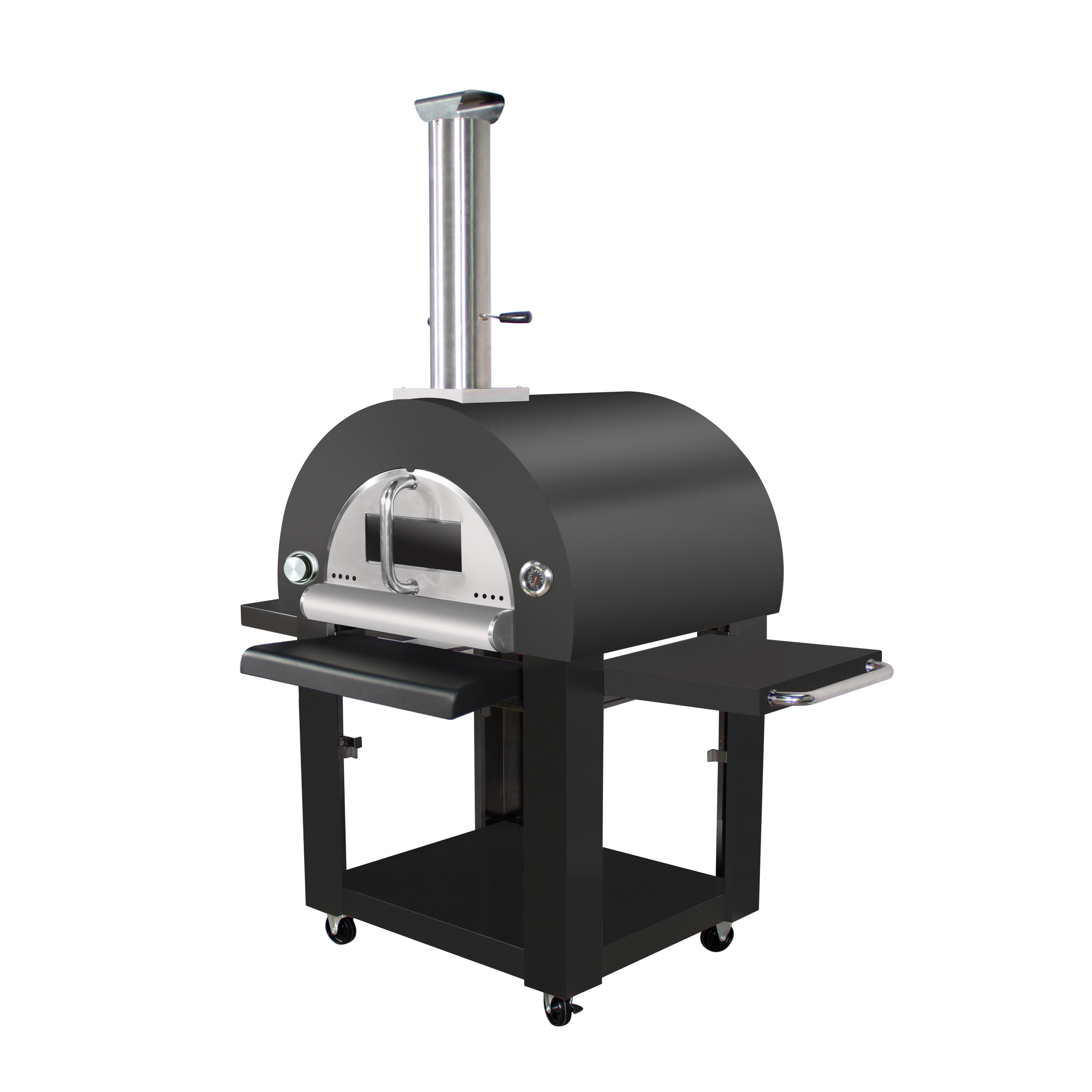 US 2022 Top Sale Freestanding Outdoor indoor Kitchen Easy Installation And Clean Wood Pellet charcoal Pizza Oven For Garden