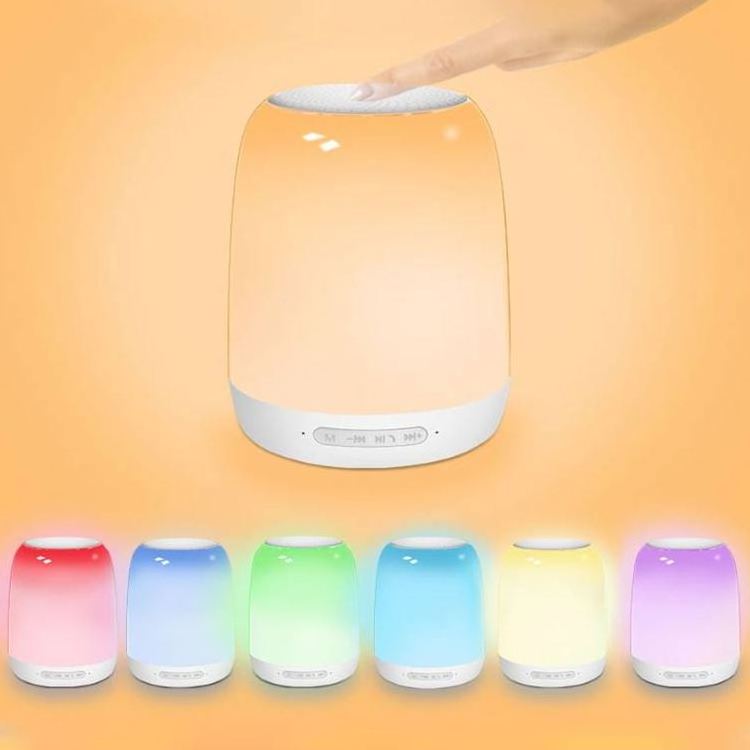 New Style Chargeable Wireless Speaker Lights Smart Wireless Speaker With Led Light