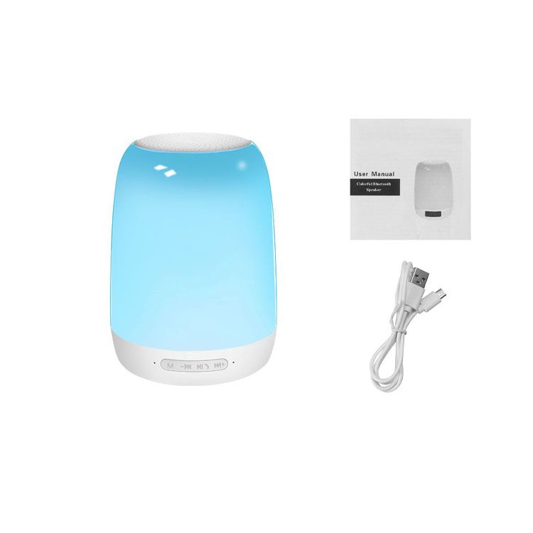 New Style Chargeable Wireless Speaker Lights Smart Wireless Speaker With Led Light