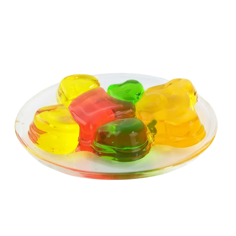 OEM/ODM Gummy Bear Premium Extract Jelly Halal Gummy Candy Wholesale