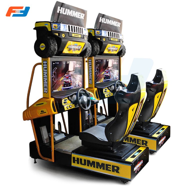 Sim Car Racing Video Game Machine With Joysticks Game Controllers Racing Wheel For Arcade Machine