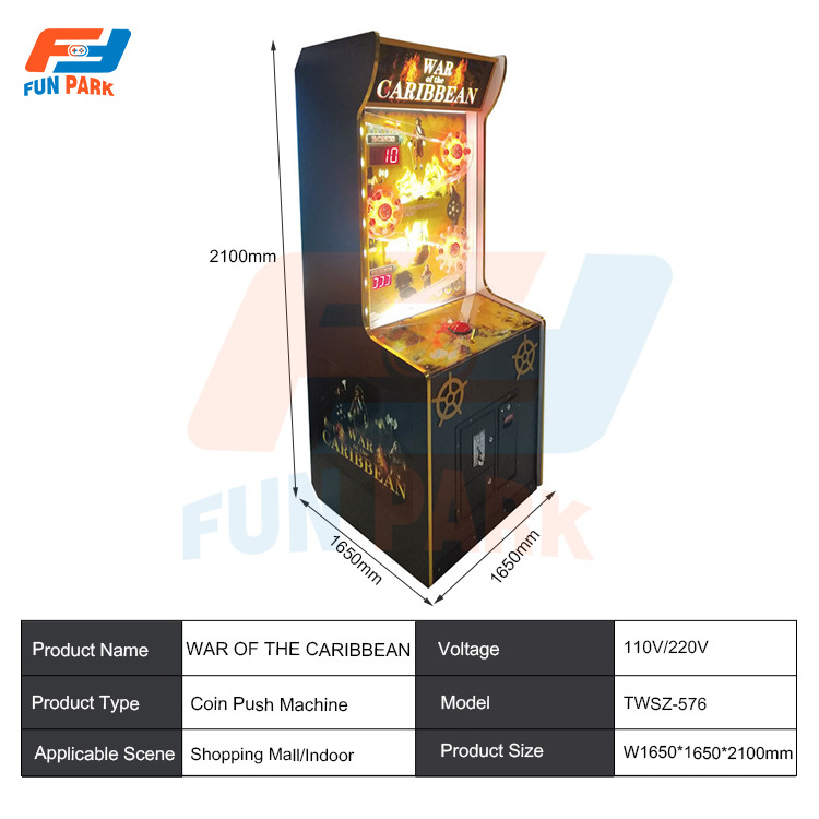 2023 New Design Draw Machine Lottery Coin Operated Arcade Lottery Games Machines For Games Center