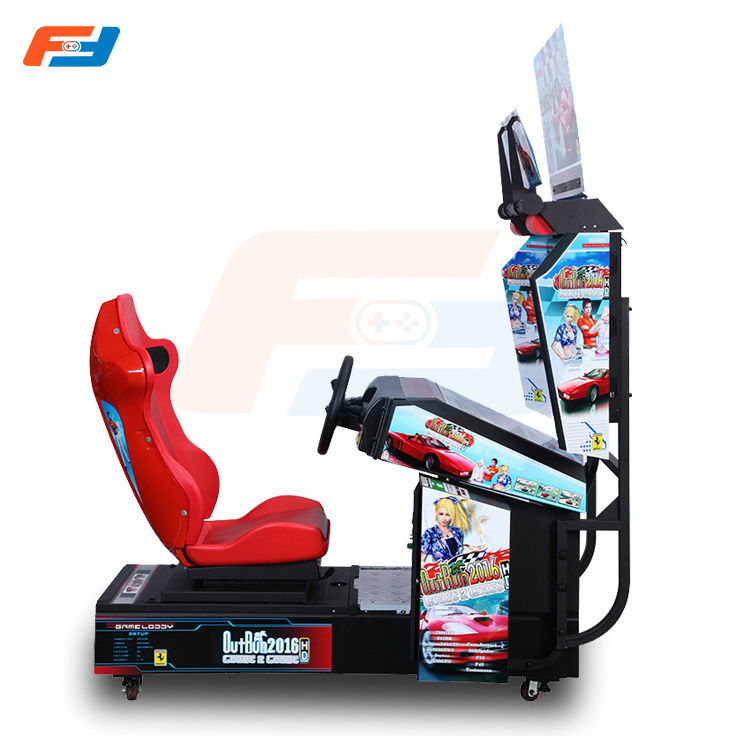 Factory Sale Car Racing Arcade Game Machine Coin Operated Video Games Machine For 4K HD