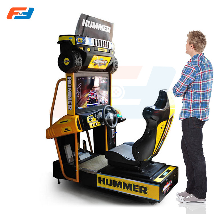 Sim Car Racing Video Game Machine With Joysticks Game Controllers Racing Wheel For Arcade Machine