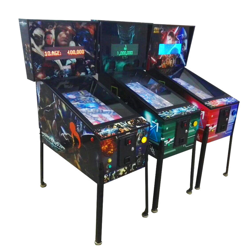 Pinball Machine Coin Operated Arcade Games Pistola  De Pinball Machine Vintage Virtual Pinball Machine