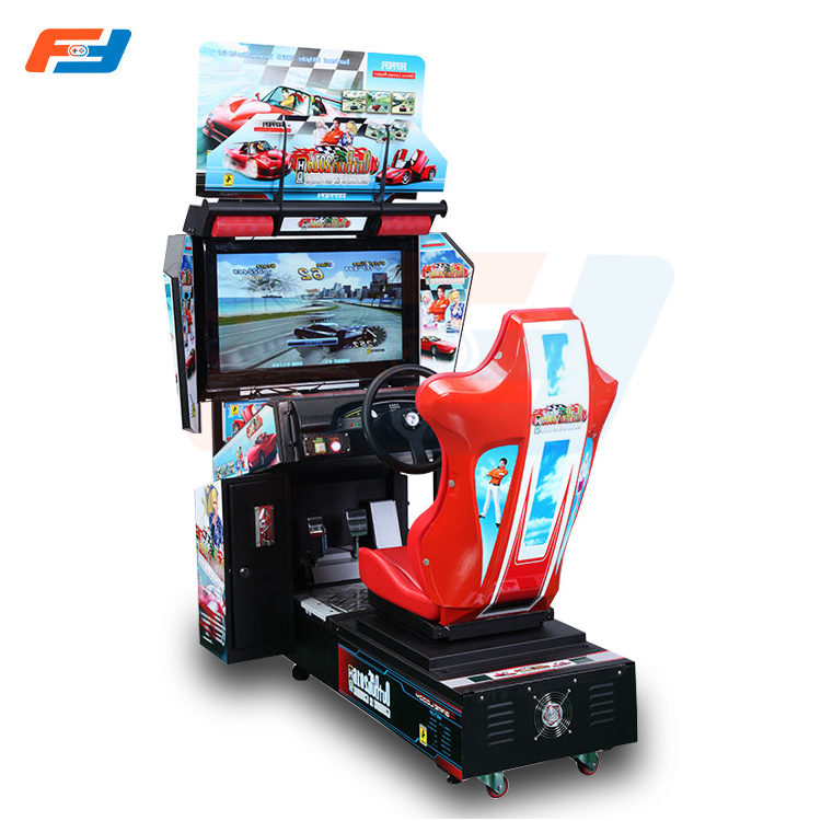 Factory Sale Car Racing Arcade Game Machine Coin Operated Video Games Machine For 4K HD