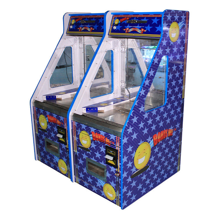 Amusement Indoor Coin Operated skill Game Avalanche Bonus Hole Singapore Coin Pusher Machine Supplier