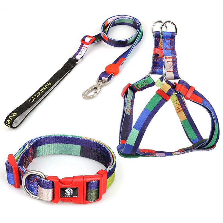 Funpet New Trendy Dog Collar With Quick Release Buckle Adjustable Dog Leashes For Small Medium Large Dogs