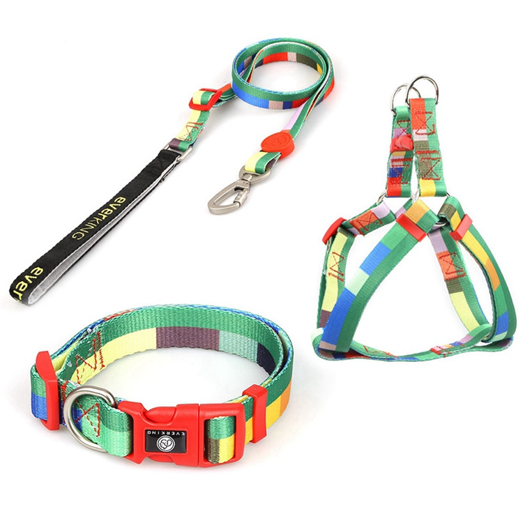 Funpet New Trendy Dog Collar With Quick Release Buckle Adjustable Dog Leashes For Small Medium Large Dogs