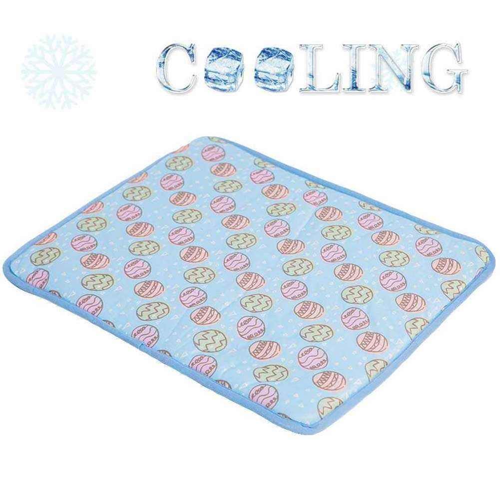 Breathable cat mat litter Summer Cool Bamboo Mat Kennel Ice Silk Ice Pad for cat mat litter