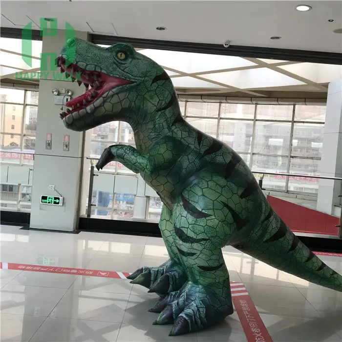 Newest 2m large professional adult inflatable dinosaur costume for sale