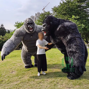 Best Seller Inflatable Gorilla for Kid Cartoon Mascot Costume For Party inflatable  costume for Rental