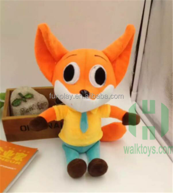 HI CE 7 inch character stock claw machine plush toys cute animal stuffed toys for crane machines