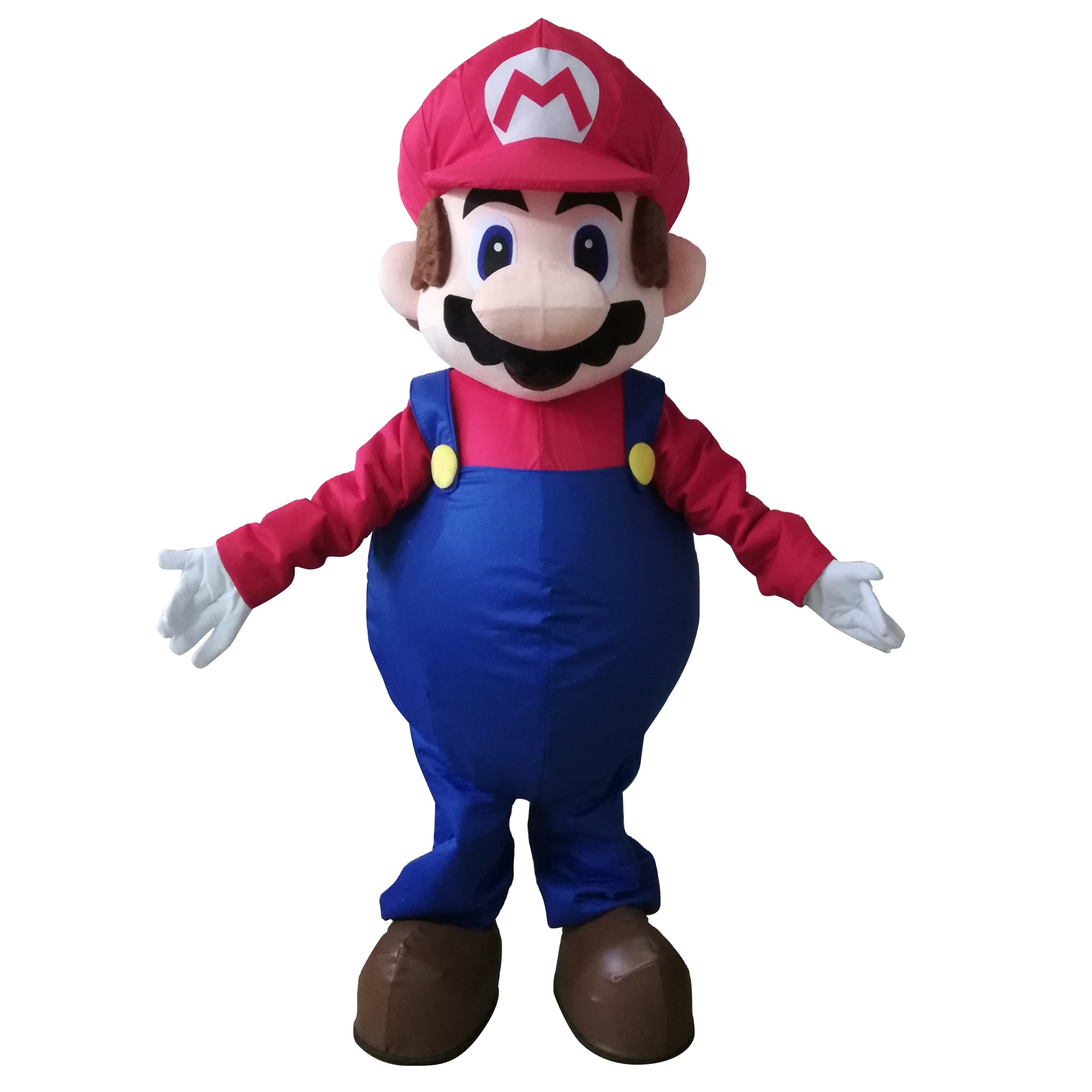 Halloween christmas costume adult cosplay Mario mascot costume for sale