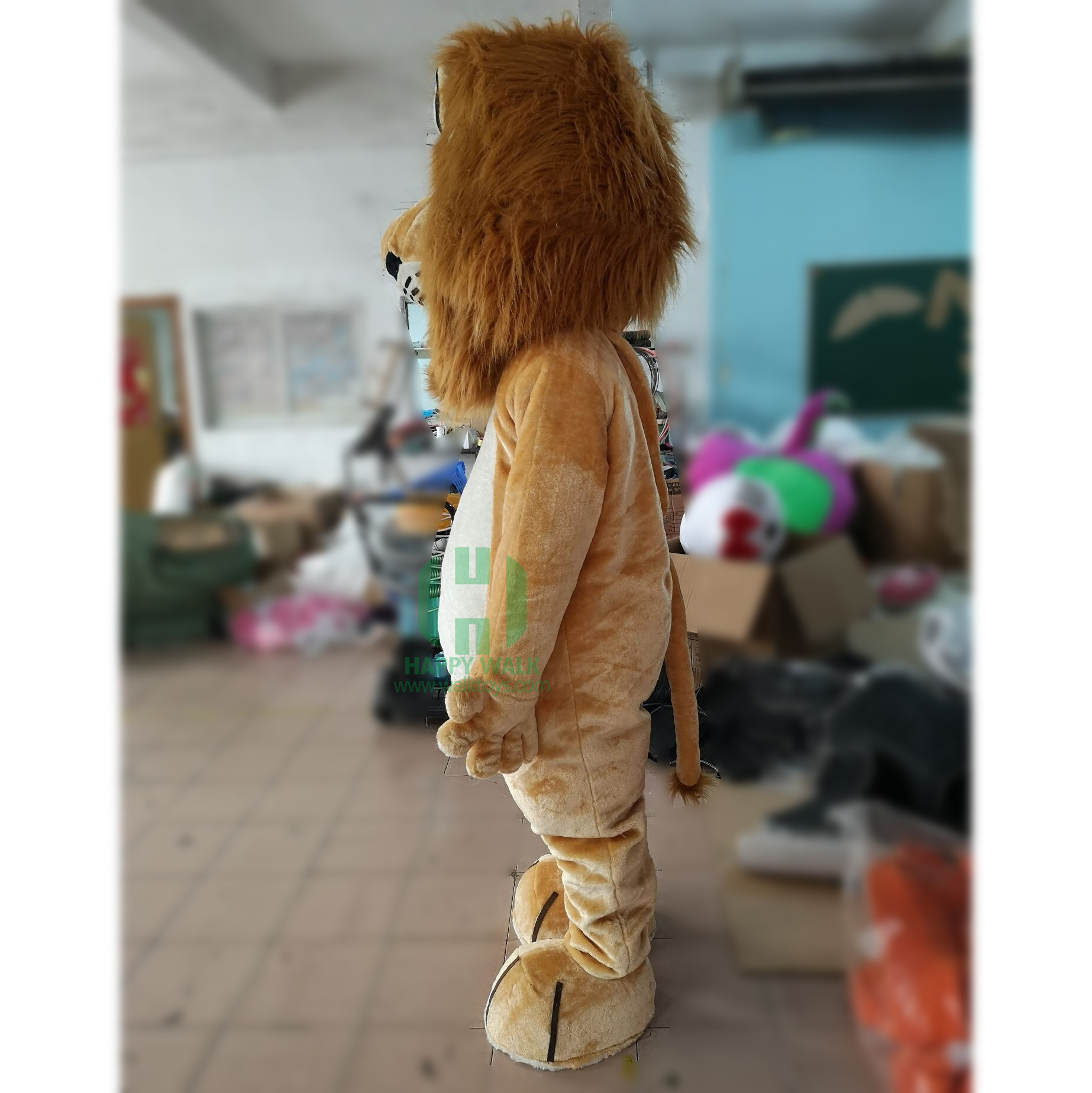 Hot sale customized inflatable lion mascot costume newest party cosplay dressing lion mascot Costumes for Adult