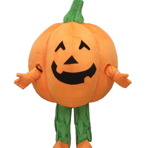 custom mascot character costume adult pumpkin mascot costume for sale