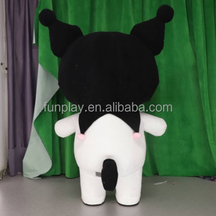 Lovely Kuromi Character Inflatable Mascot Costume Advertising Inflatables for Adult Cosplay