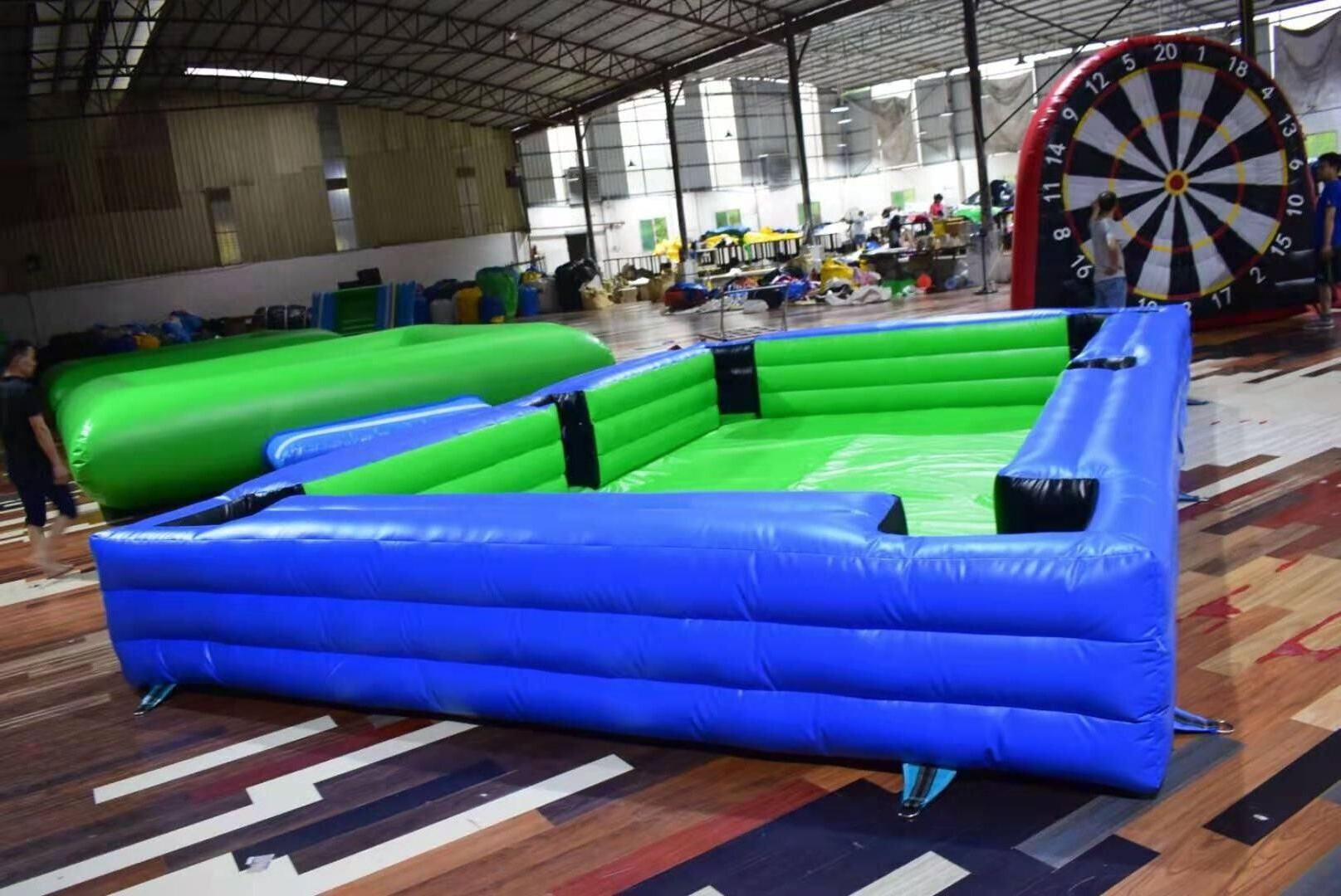 Factory Price Inflatable Snook Human Billiards, Inflatable Pool Table