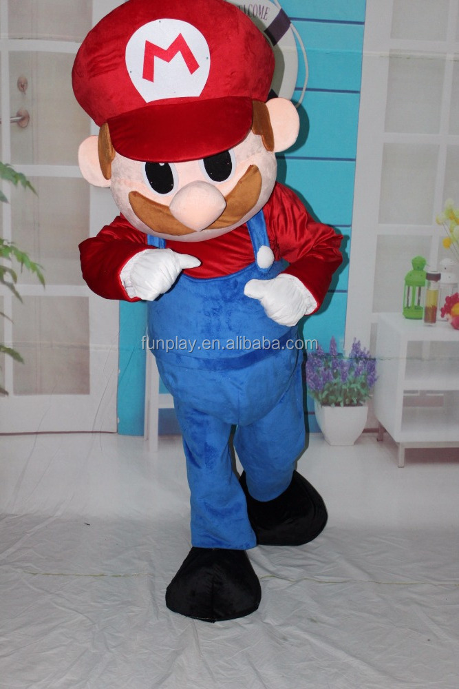 HI EN71 2013 Cute Lovely Promoting Mario cartoon mascot