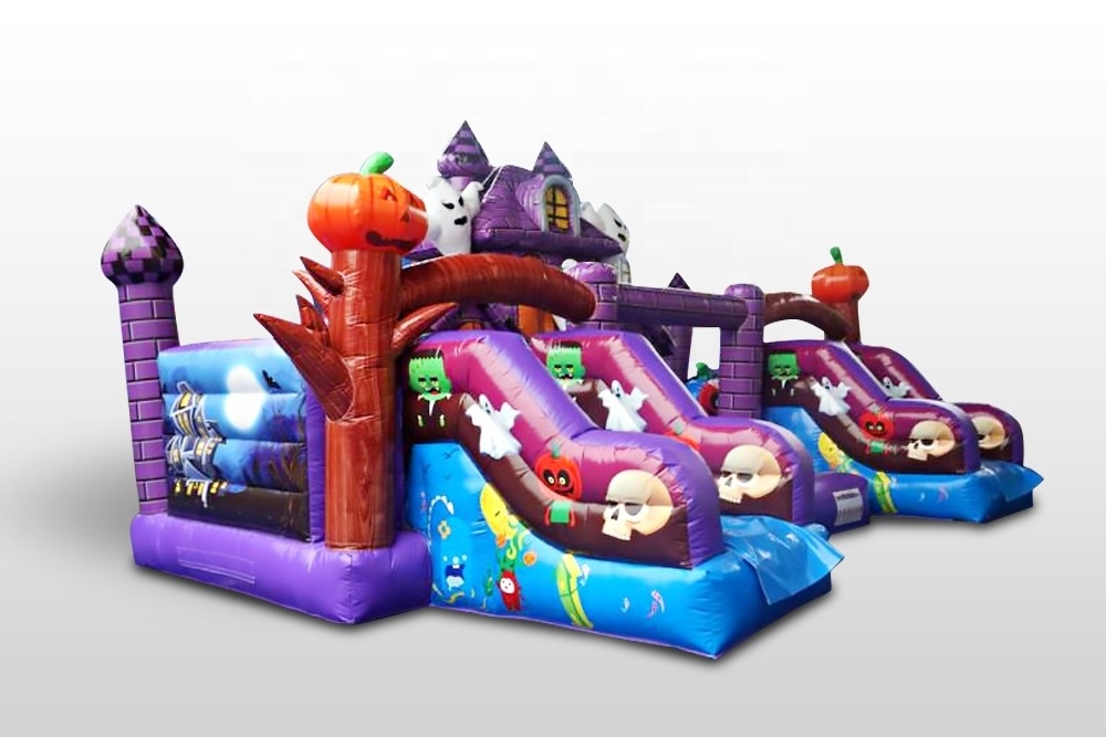 Halloween Haunted House inflatable Bouncy Castle