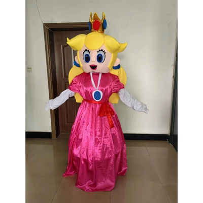 XXL Inflatable Fancy Dress custom adult princess peach mascot costume cartoon character