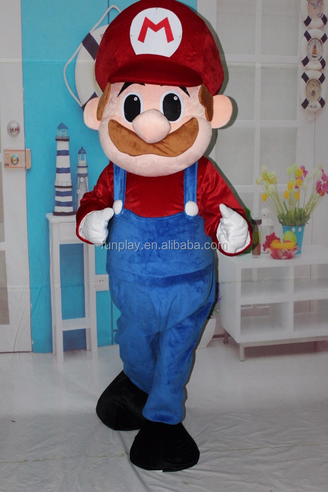 HI EN71 2013 Cute Lovely Promoting Mario cartoon mascot