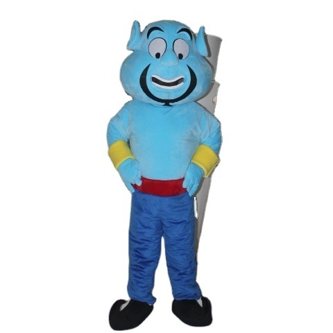 factory sale funny cartoon character Aladdin and the magic lamp genie mascot costumes adult for sale