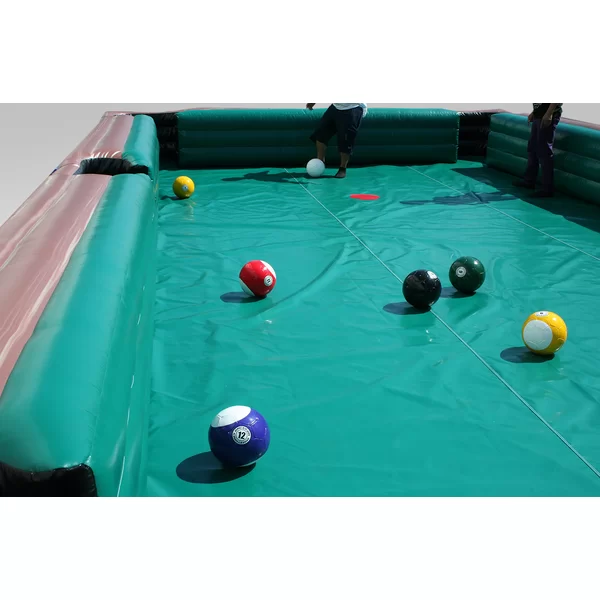 Factory Price Inflatable Snook Human Billiards, Inflatable Pool Table