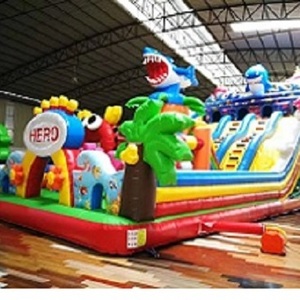 Inflatable fun city Amusement park toys inflatable  Amusement park games for sale