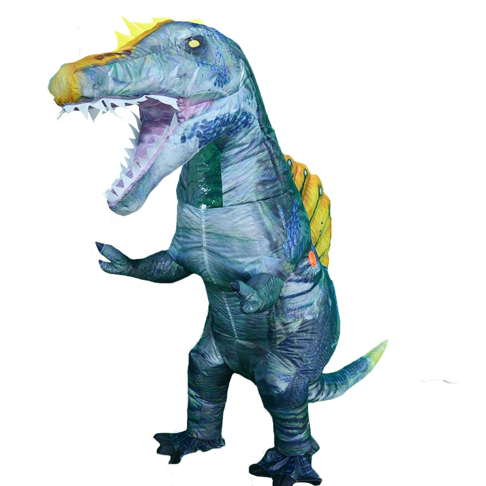 Price Inflatable Clothing Dance Props Spinosaurus Halloween Adults Fancy Cosplay Suit Inflatable Dinosaur Costume