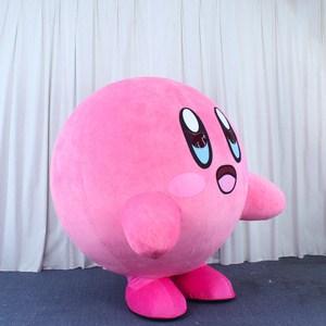 Advertising inflatable kirby mascot costume for adult For Party inflatable costume for Sale