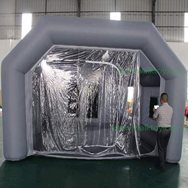 Commercial Grey Portable night club tent Inflatable Cube Party Tent inflatable nightclub